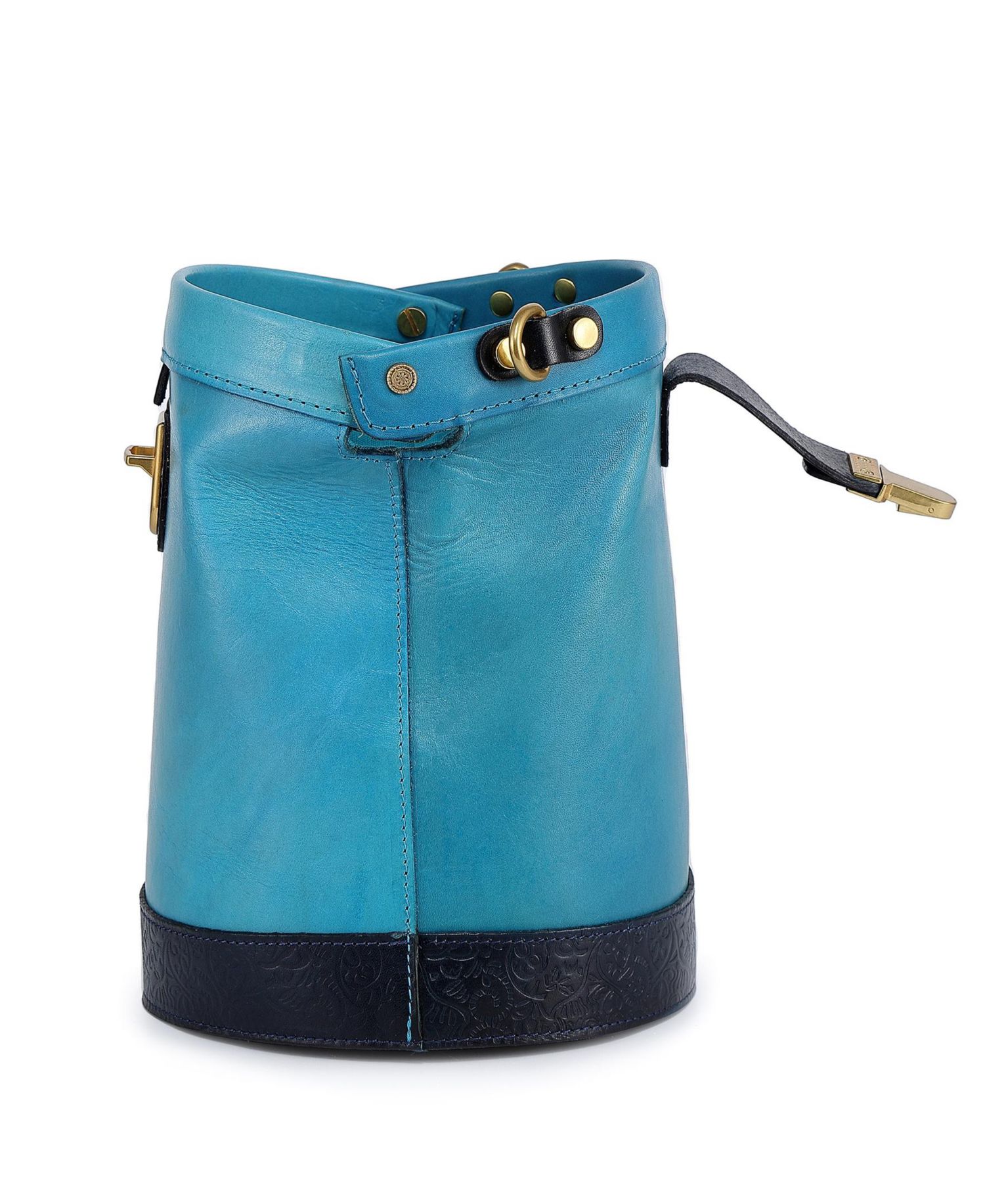Doctor Mini Leather Bucket Crossbody Bag