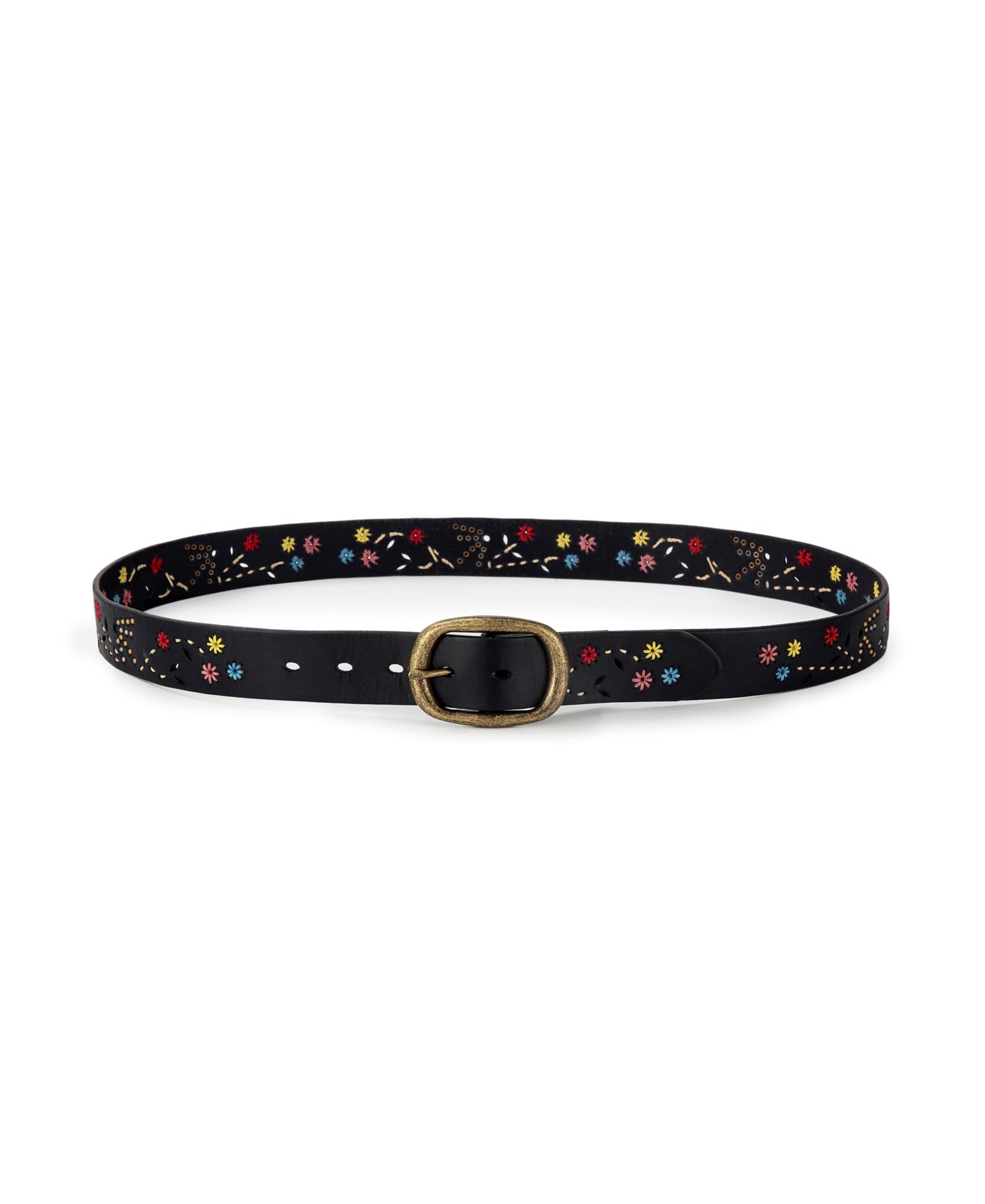 Women's Blossom Leather Belt