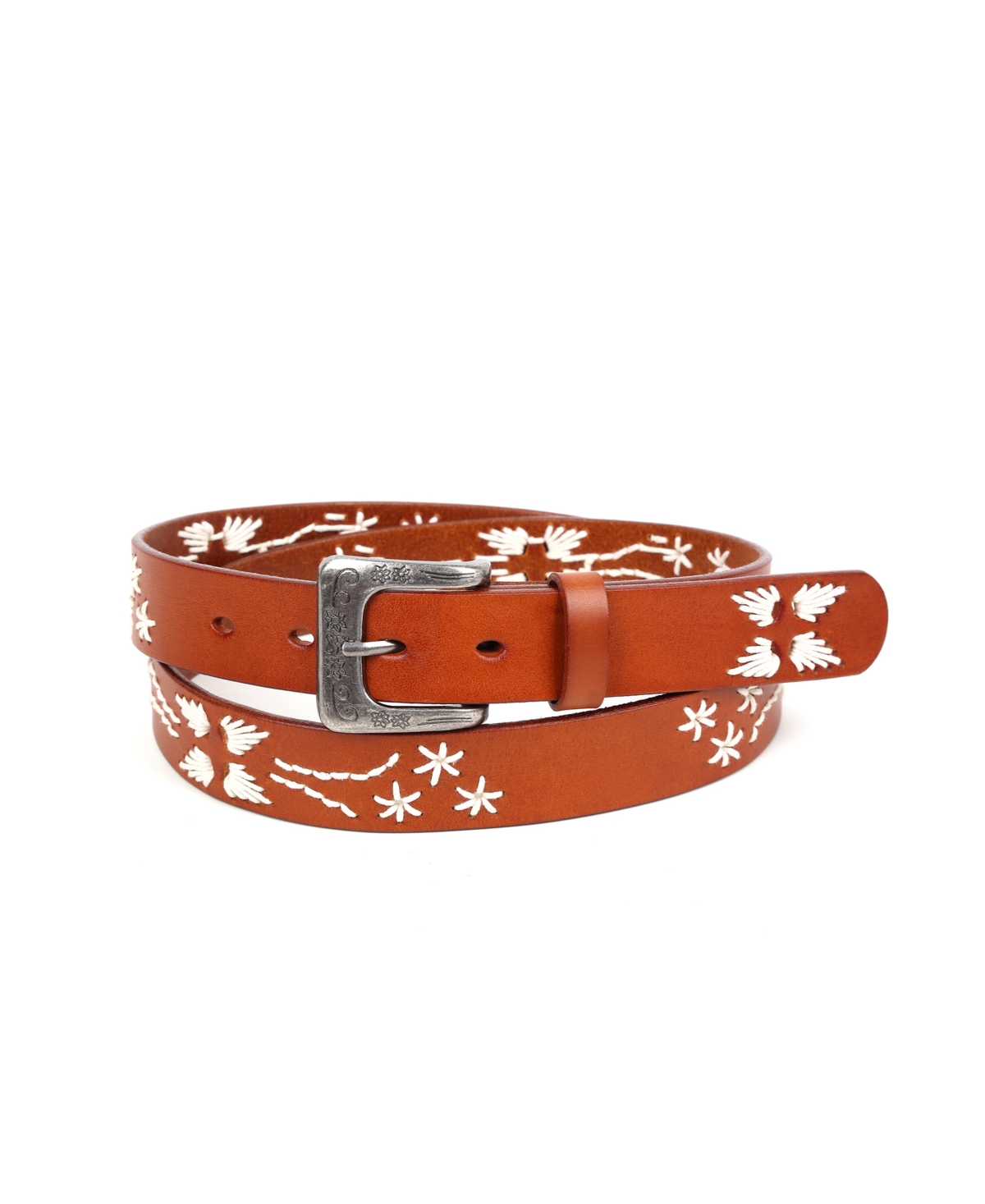 Women's Senna Leather Belt - Camel