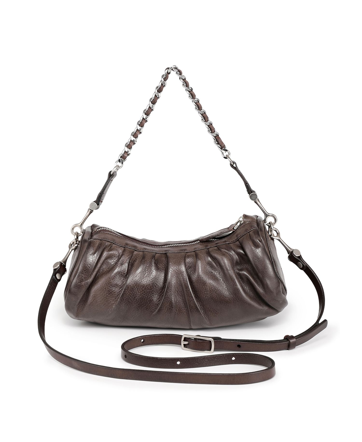 Foxglove Convertible Mini Hobo Bag