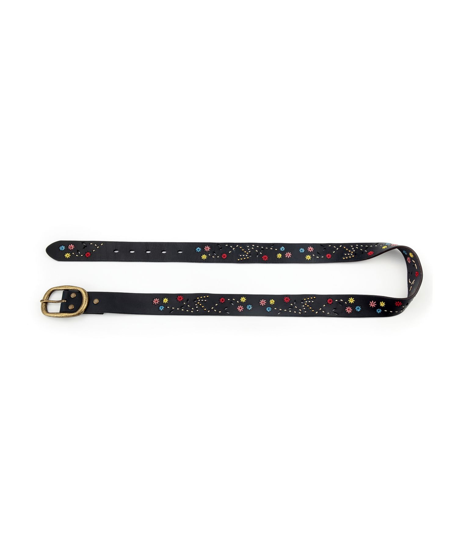 Women's Blossom Leather Belt