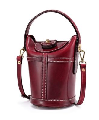 Begonia Vintage Bucket Crossbody Bag