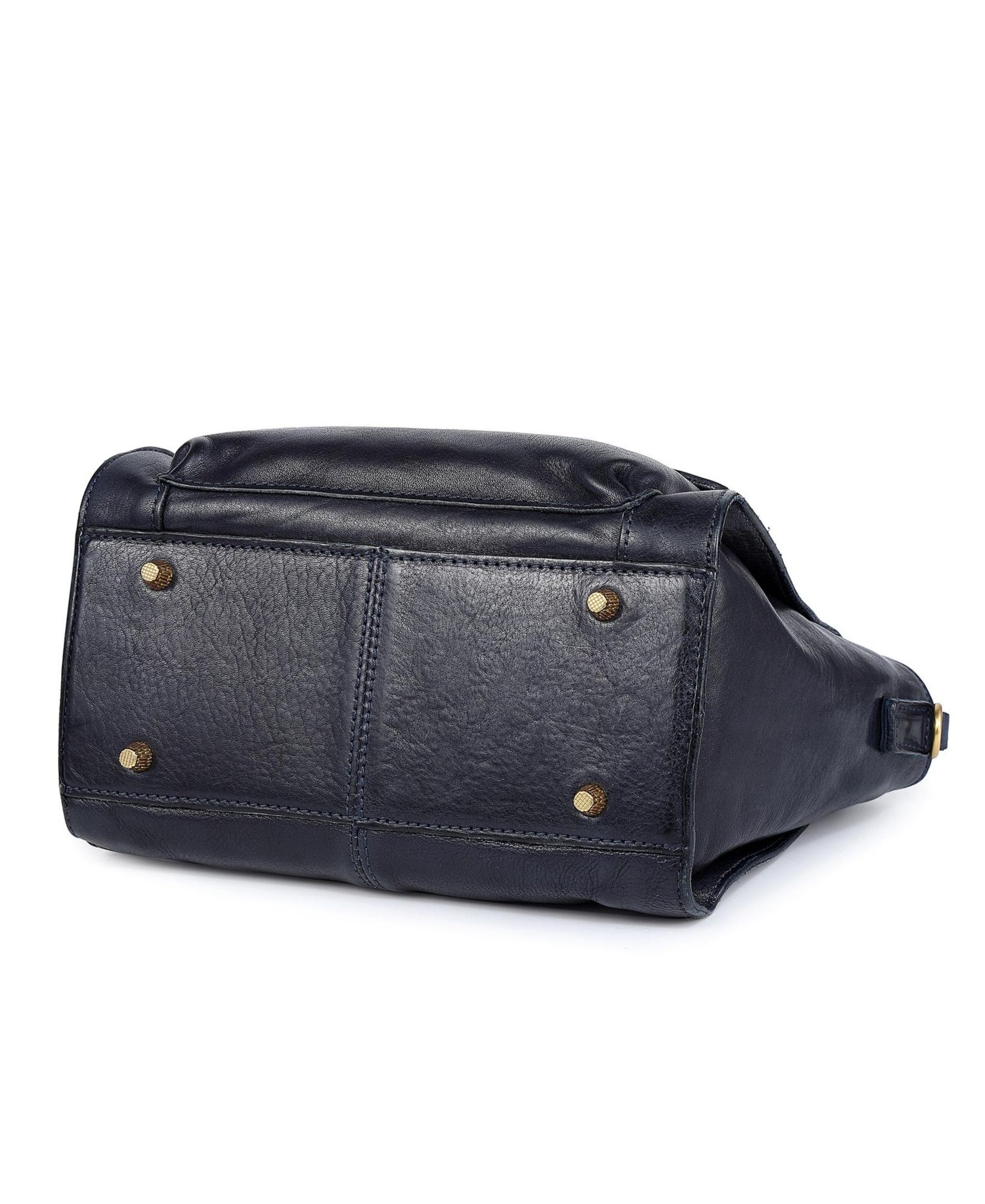 Pansy Small Leather Satchel Bag