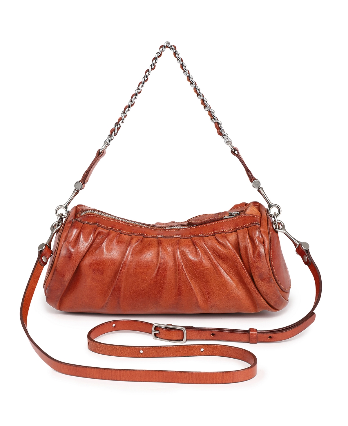 Old Trend Foxglove Convertible Mini Hobo Bag In Caramel