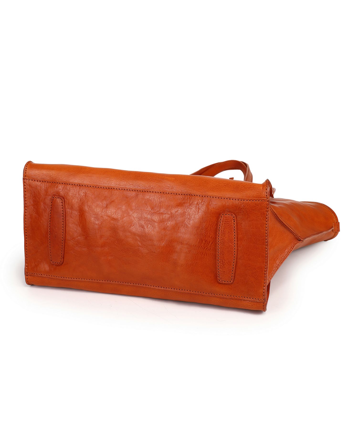 Iris Large Leather Carryall Tote Handbag
