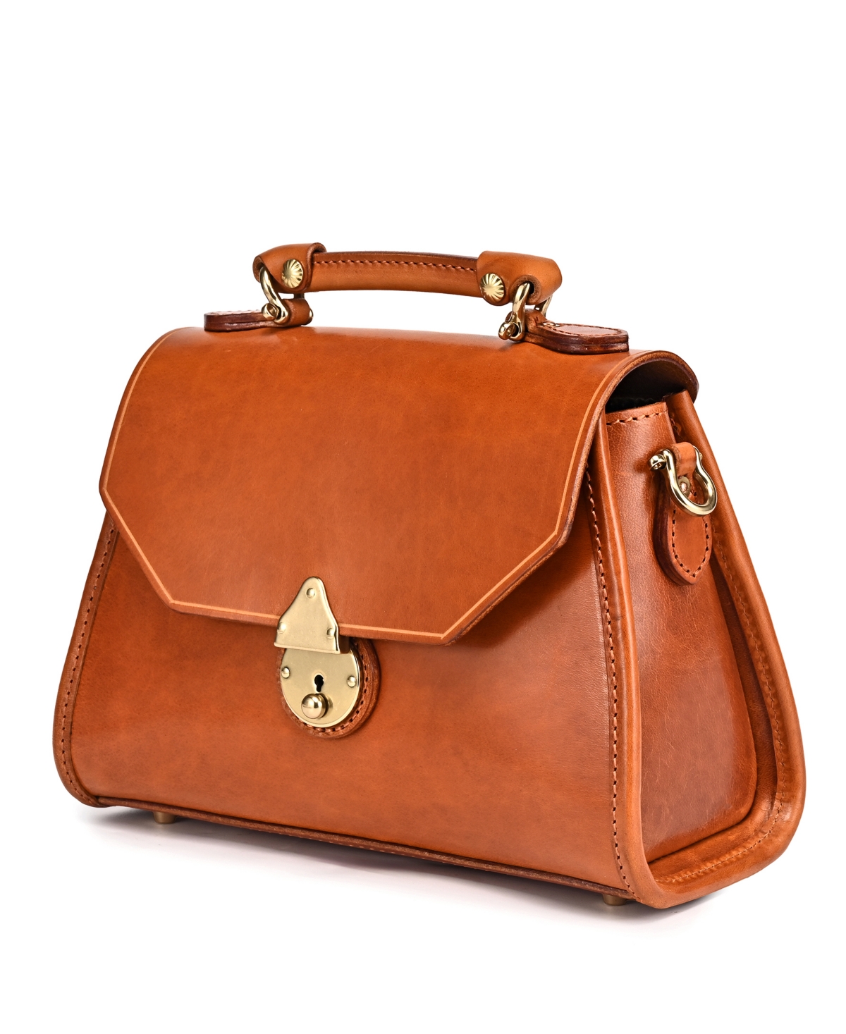 Old Trend Laurel Classic Satchel Bag In Caramel