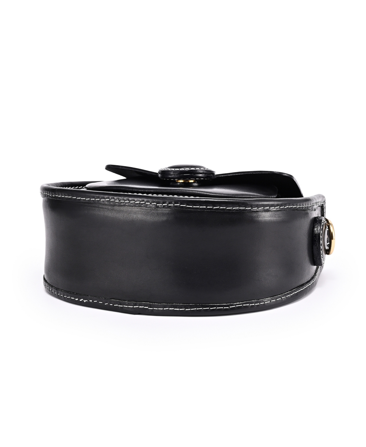 Old Trend Begonia Vintage Crossbody Bag In Black