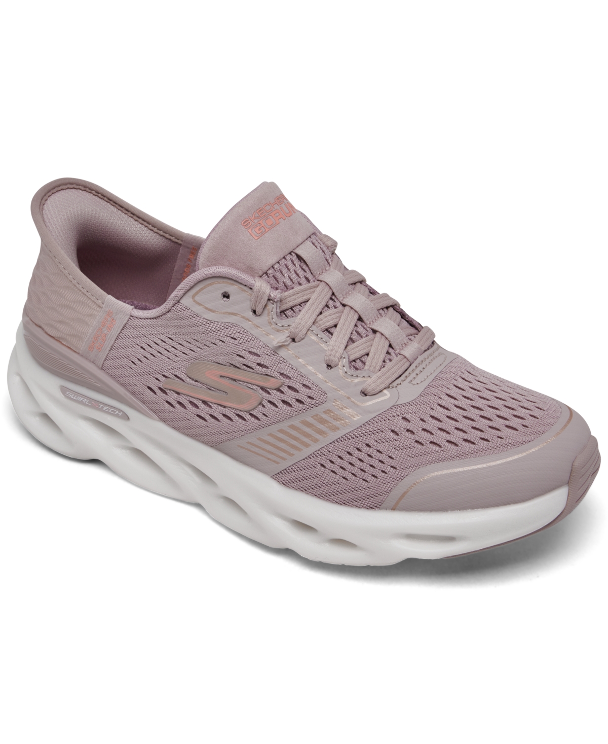 Women's Slip-ins: Go Run Swirl Tech Speed Running Sneakers from Finish Line - Mauve