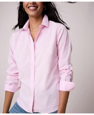 Women's Wrinkle-Free Stretch Cotton Bella Button Up Shirt