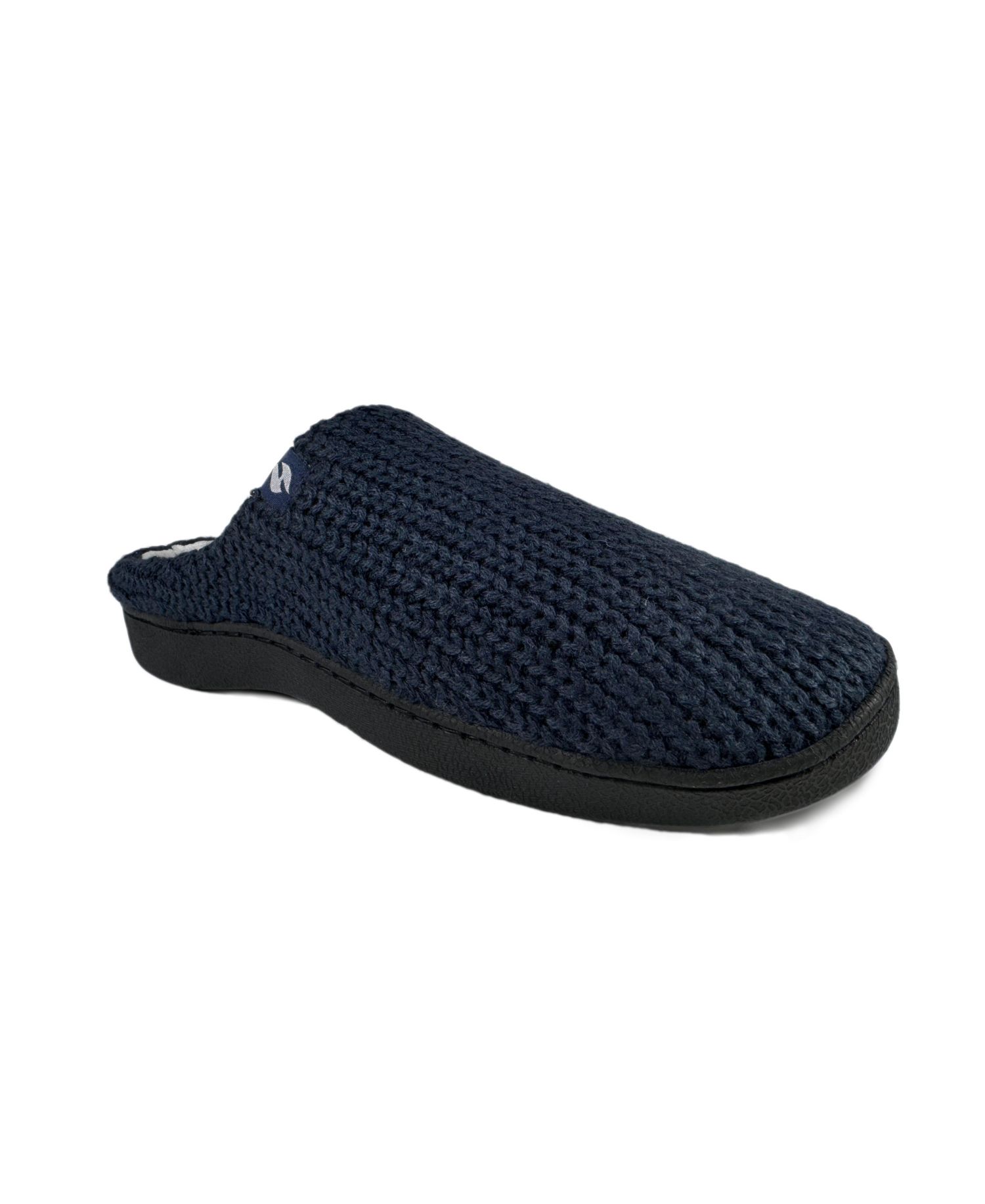 Men's Asher Rib Knit Scuff Slippers