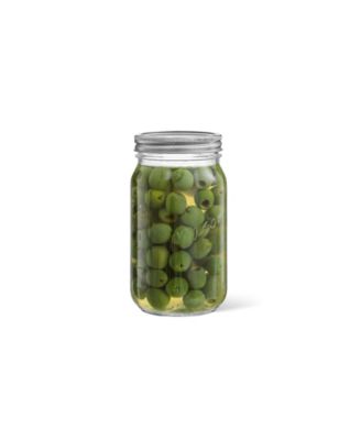 Wide Set of 6 Mason Jars with Airtight Lids