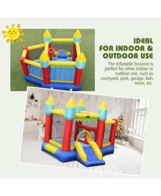 Inflatable Bounce House Slide Jumping Castle Ball Pit Tunnels Without Blower