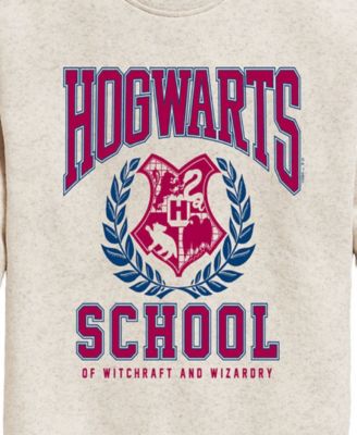 Big Girls Hogwarts Graphic Raglan Top