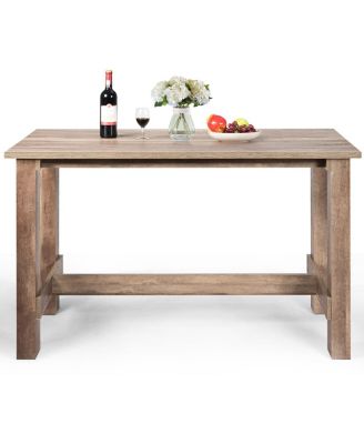 Multifunctional Counter Height Dining Table for Dining Room and Kitchen