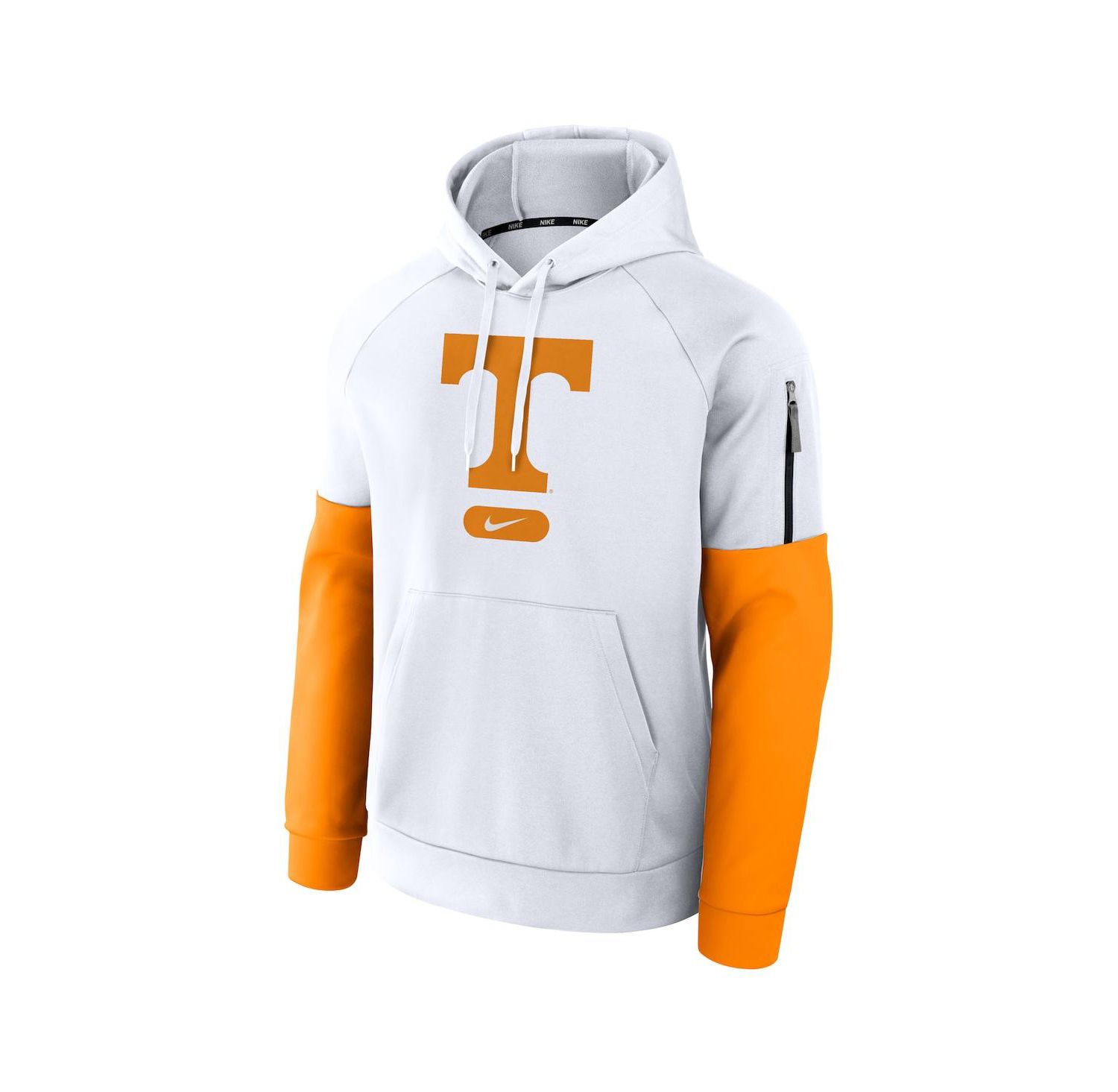Men's White Tennessee Volunteers Fitness Performance Pullover Hoodie