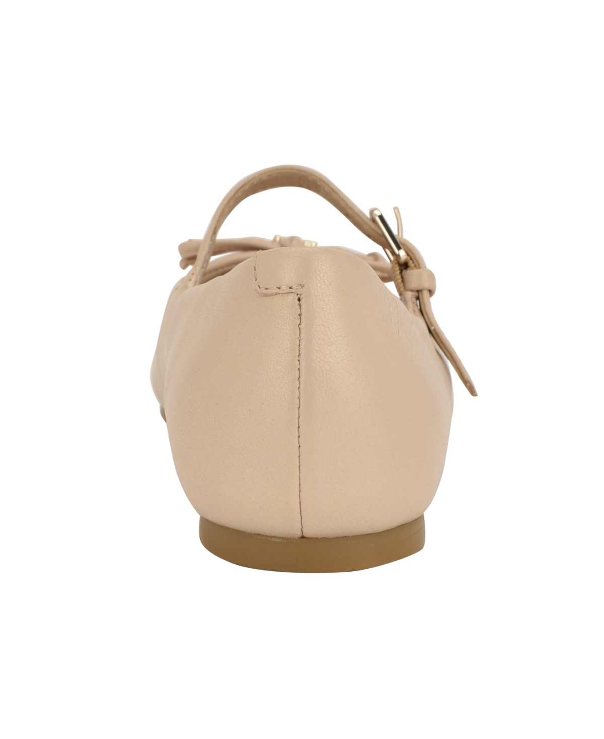 Guess Women's Kayra Mary Jane Ballet Flats In Light Natural Leather