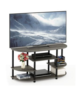 TV Stand for TV's up to 44" Console Entertainment Center Bookcase Shelves