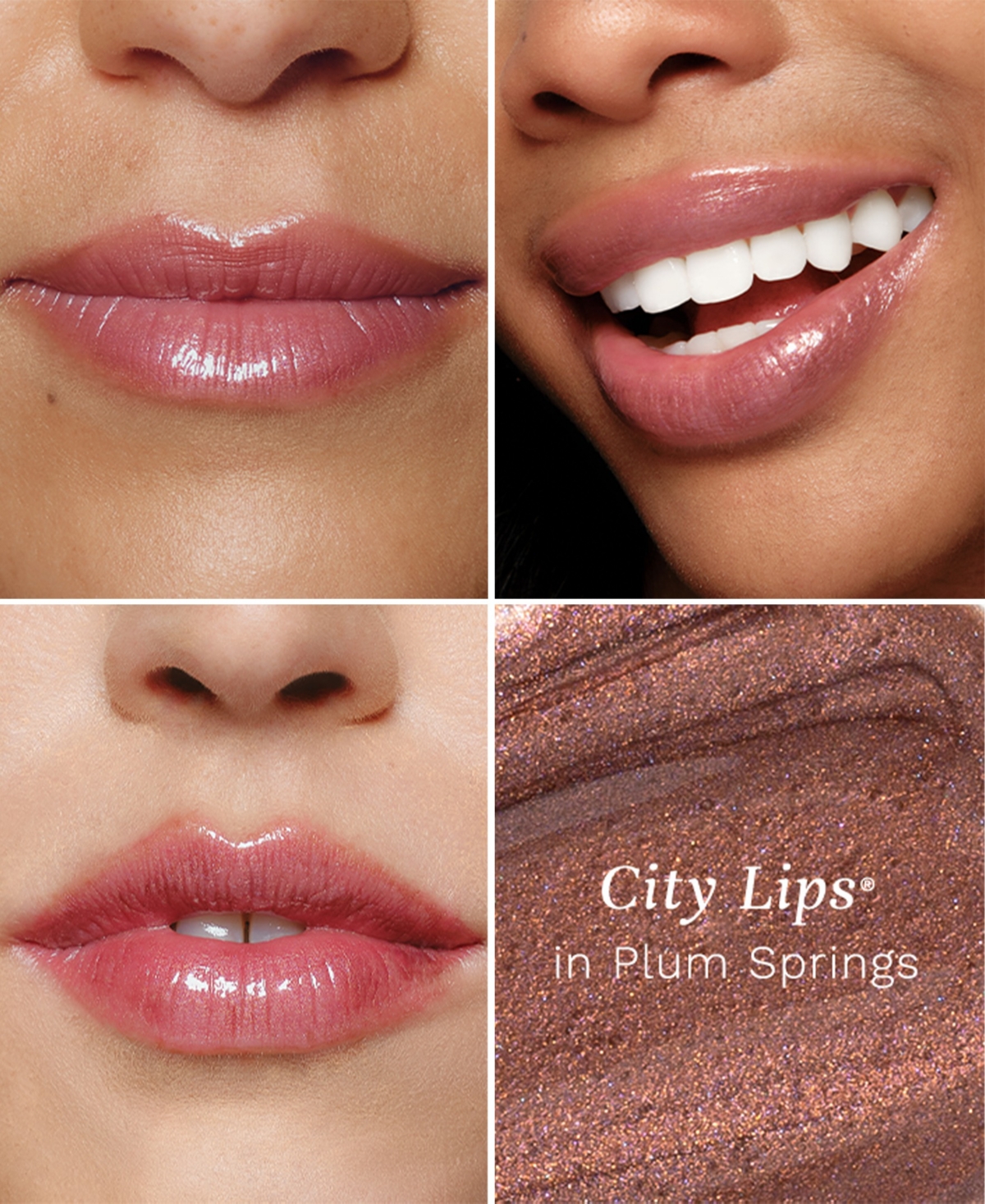 Shop City Beauty Plumping Lip Gloss, 0.16 Fl. Oz./4.9 ml In Plum Springs