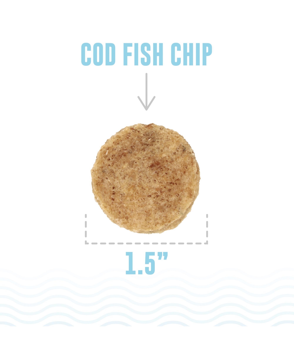 Icelandic+ Cod Fish Chips - Dog Treat