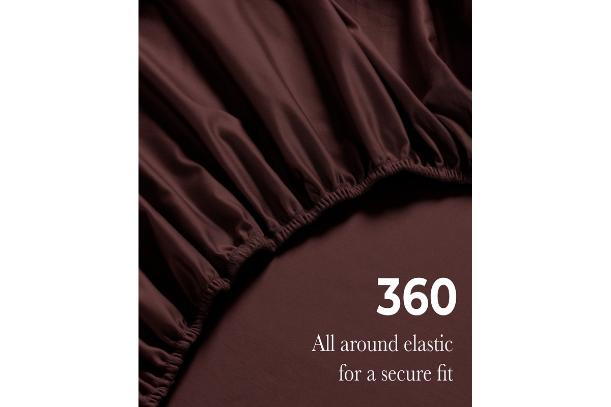 Superior Egyptian Cotton 650 Thread Count Solid Deep Pocket Sheet Set,