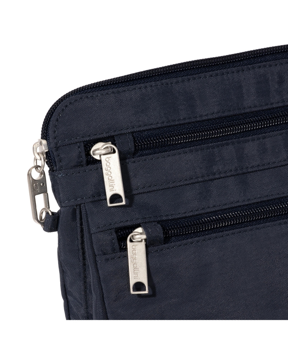 Baggallini Baggillini Securtex Anti-theft Large Crossbody Bag In French Navy