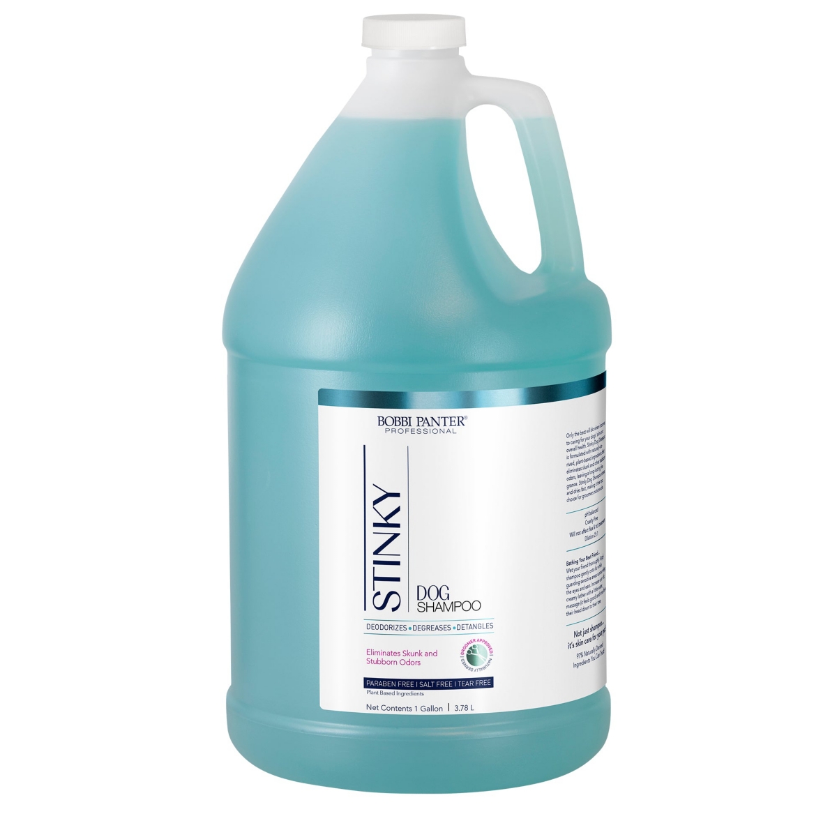 Bobbi Panter (Professional) Signature Stinky Dog Shampoo Vegetable Extract, Oat Protein, Vitamin E, Aloe Vera