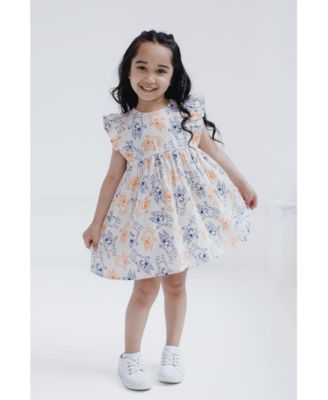 Toddler Girls Cotton Gauze Matching Family Button Down Shirt and Shorts Outfit Set