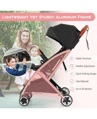 Toddler Lightweight Stroller Aluminium Frame