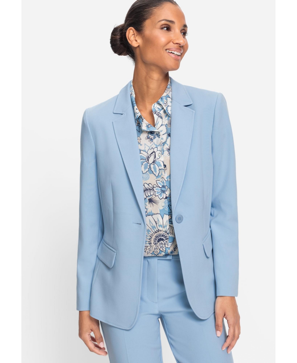 Women's Classic Blazer - Lt blue