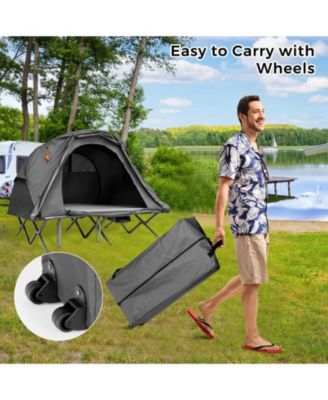 2-Person Outdoor Camping Tent with External Cover