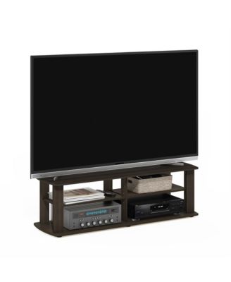 Mid-century 3-Tier Entertainment Center TV Stand for TVs up to 45"