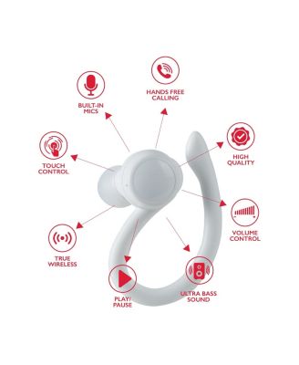 Wave-70 True Wireless Earbuds with Hi-Res Audio & 20H Playtime