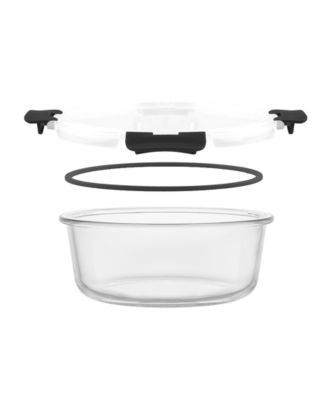 2-Sectional Set of 5 Food Prep Storage Containers