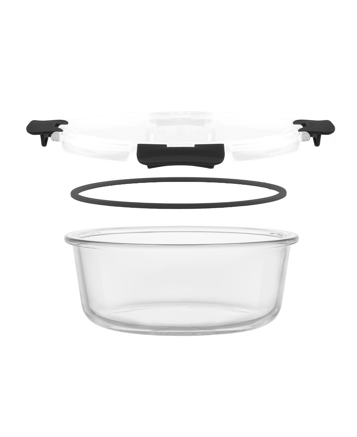 JOYJOLT 2-SECTIONAL SET OF 5 FOOD PREP STORAGE CONTAINERS 