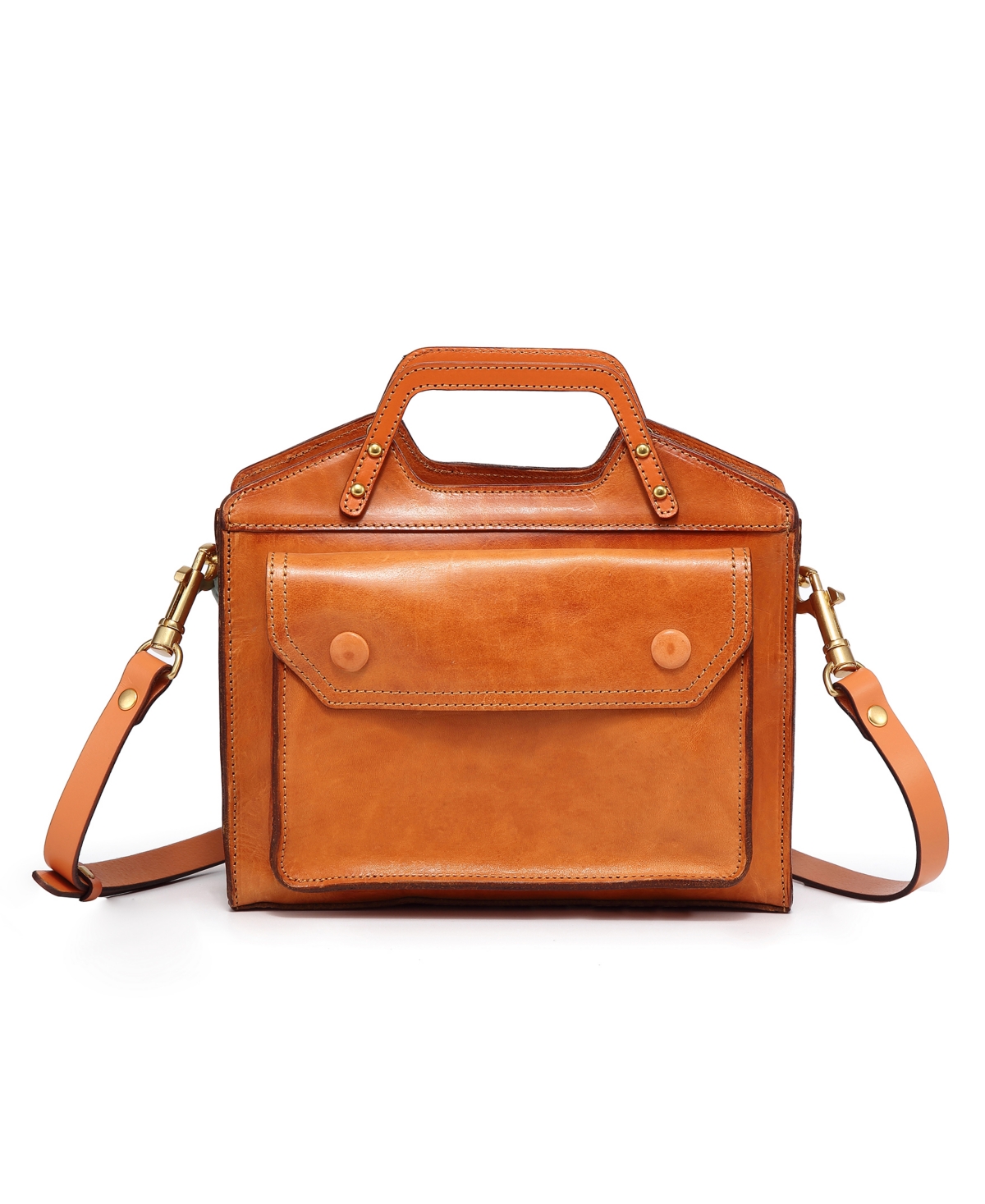 Old Trend Women's Basswood Mini Tote Bag In Caramel