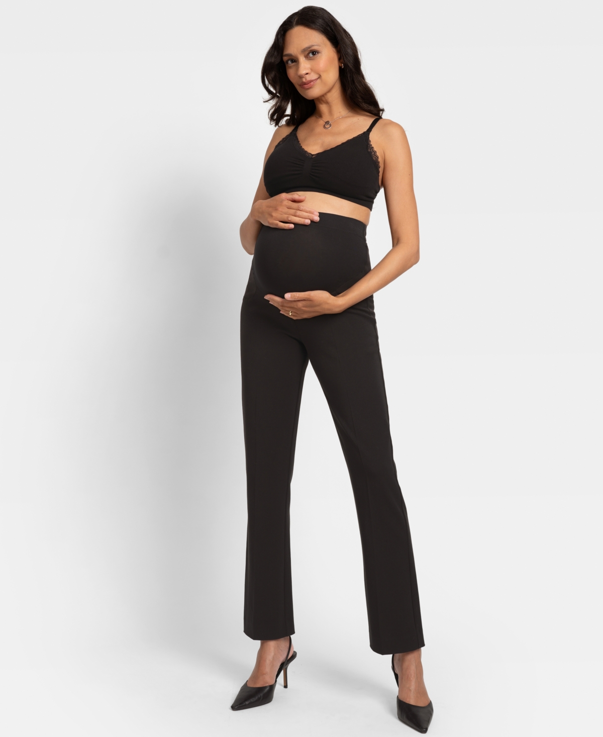 SERAPHINE WOMEN'S MATERNITY STRAIGHT LEG TROUSER 