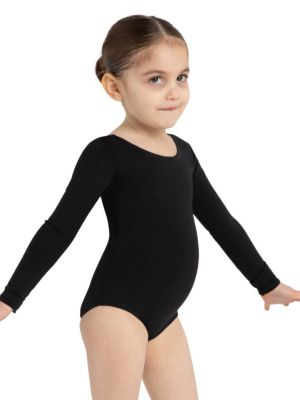 Juniors' Long Sleeve Leotard - Girls