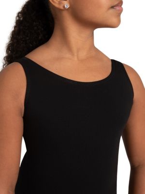 Juniors' High-Neck Tank Leotard - Girls
