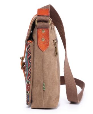 Four Season Canvas Crossbody Bag