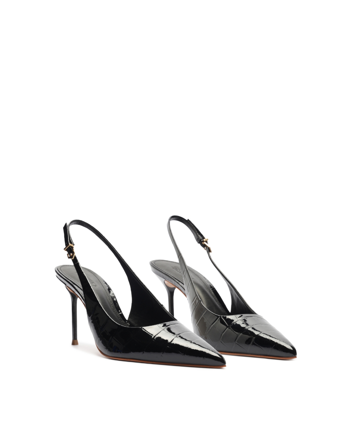 Shop Schutz Women's Paola Pointed Toe Pumps In Black
