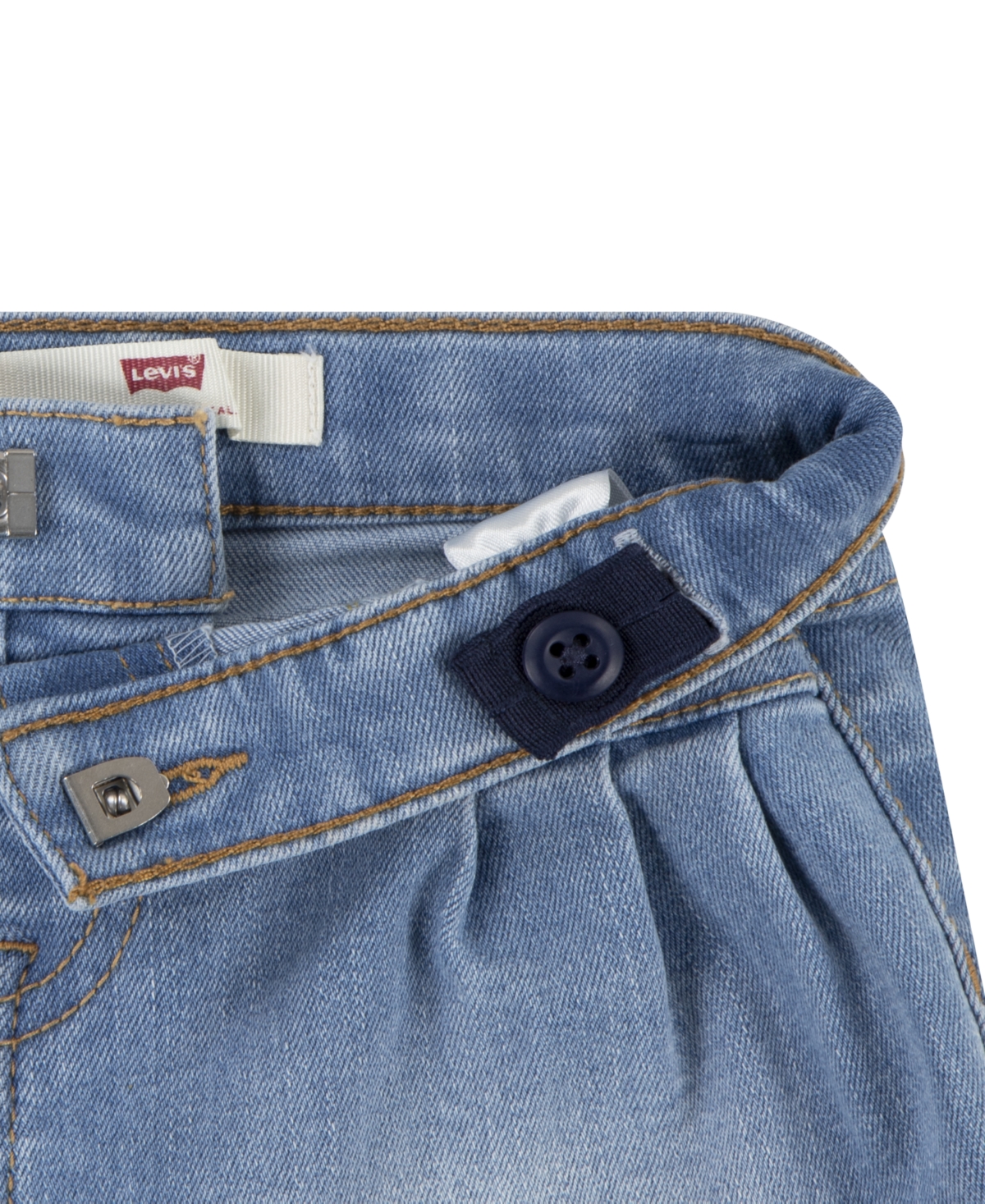 Shop Levi's Baby Girls Heart Tee And Shorts, 2-piece Set In Hibiscus