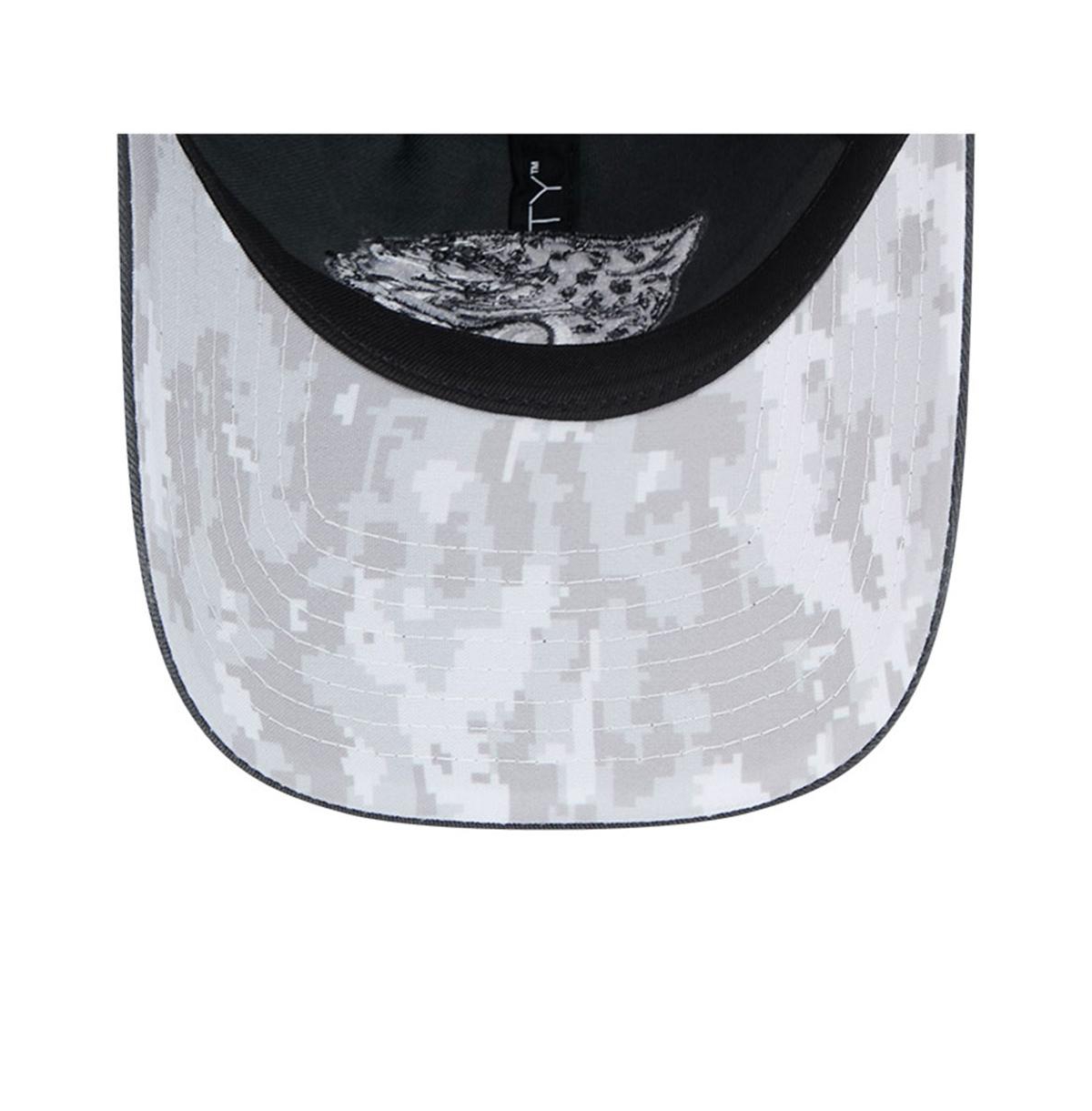 New Era Men'sJacksonville Jaguars 2024 Salute To Service 9TWENTY Adjustable Hat - Graphite