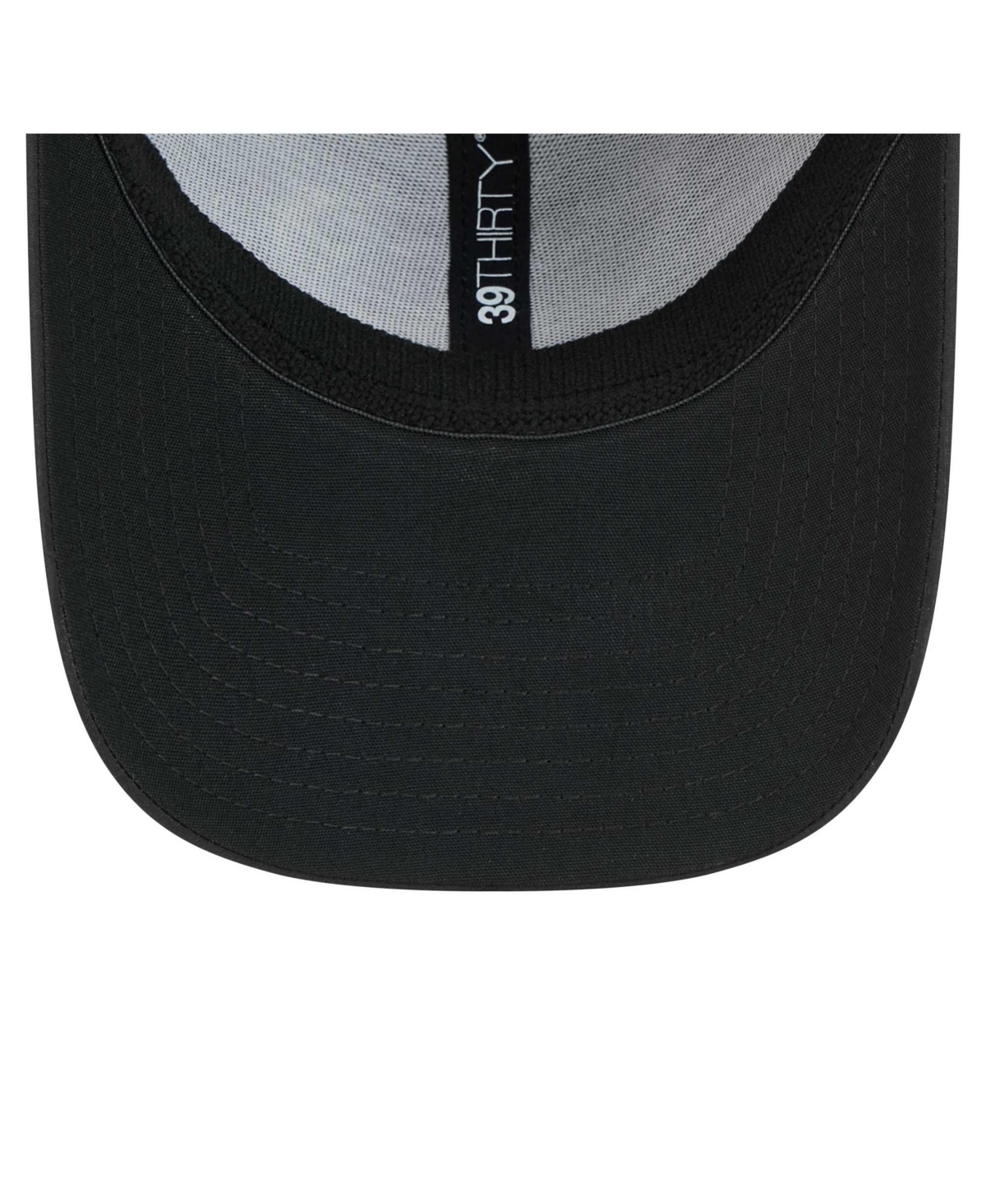 New Era Men'sPhiladelphia Eagles Hydro 39THIRTY Flex Hat - Black