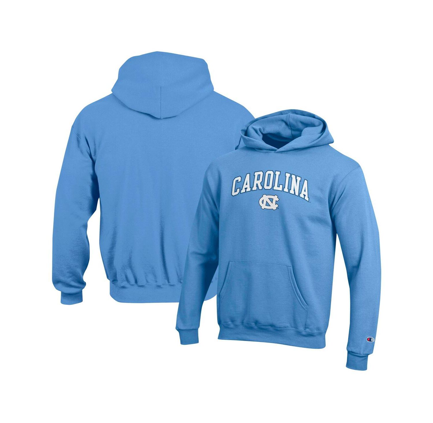 Big Boys and Girls Carolina Blue North Carolina Tar Heels Campus Pullover Hoodie