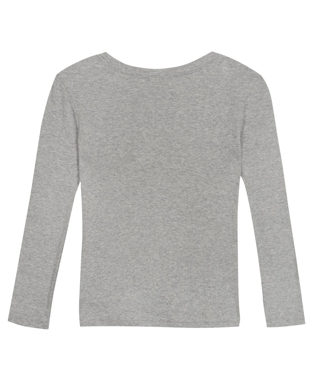 Outerstuff Big Boys and Girls Philadelphia Eagles Long Sleeve T-Shirt and Pants Sleep Set