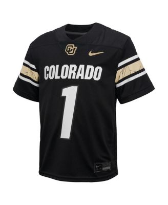 Preschool 1 Black Colorado Buffaloes Throwback Untouchable Football Jersey