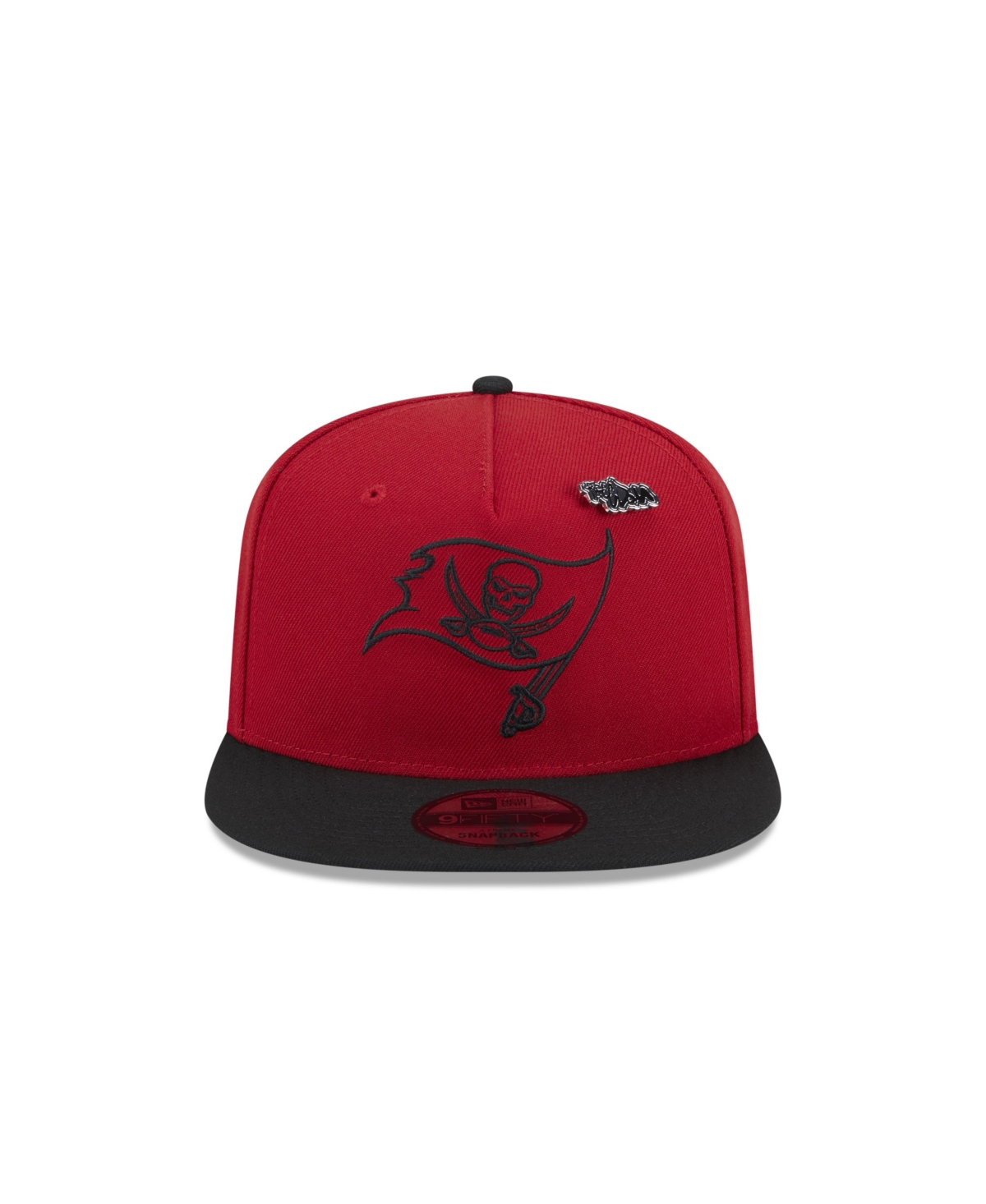 New Era Men'sTampa Bay Buccaneers 2024 Inspire Change A-Frame 9FIFTY Snapback Hat - Red, Black