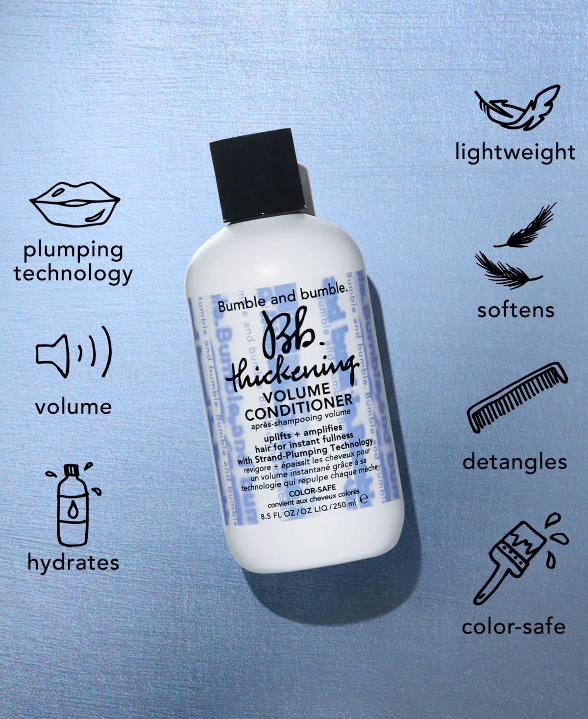 Bumble And Bumble 3-pc. Travel-size Thickening & Volumizing Hair Set In No Color