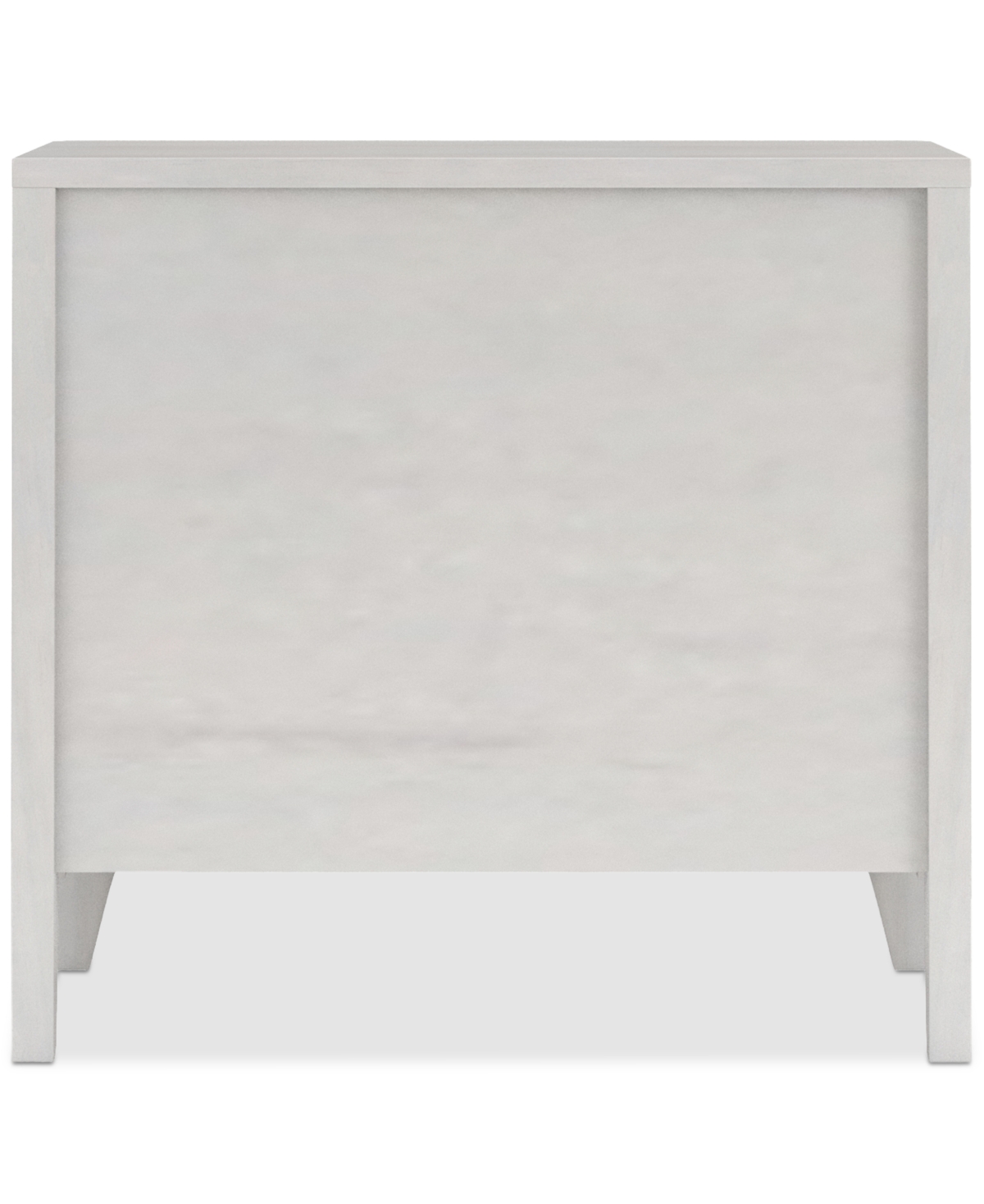 Macy's Mezzanine Nightstand In Light Grey