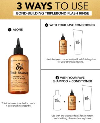 Bond-Building TripleBond Flash Rinse For Damaged Hair